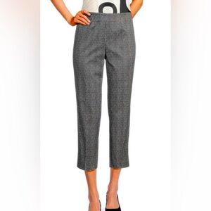 Piazza Sempione Audrey Cropped Pant Dark Navy Marled IT Size 46